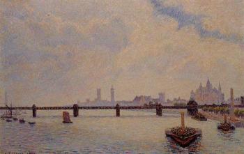 Camille Pissarro : Charing Cross Bridge, London